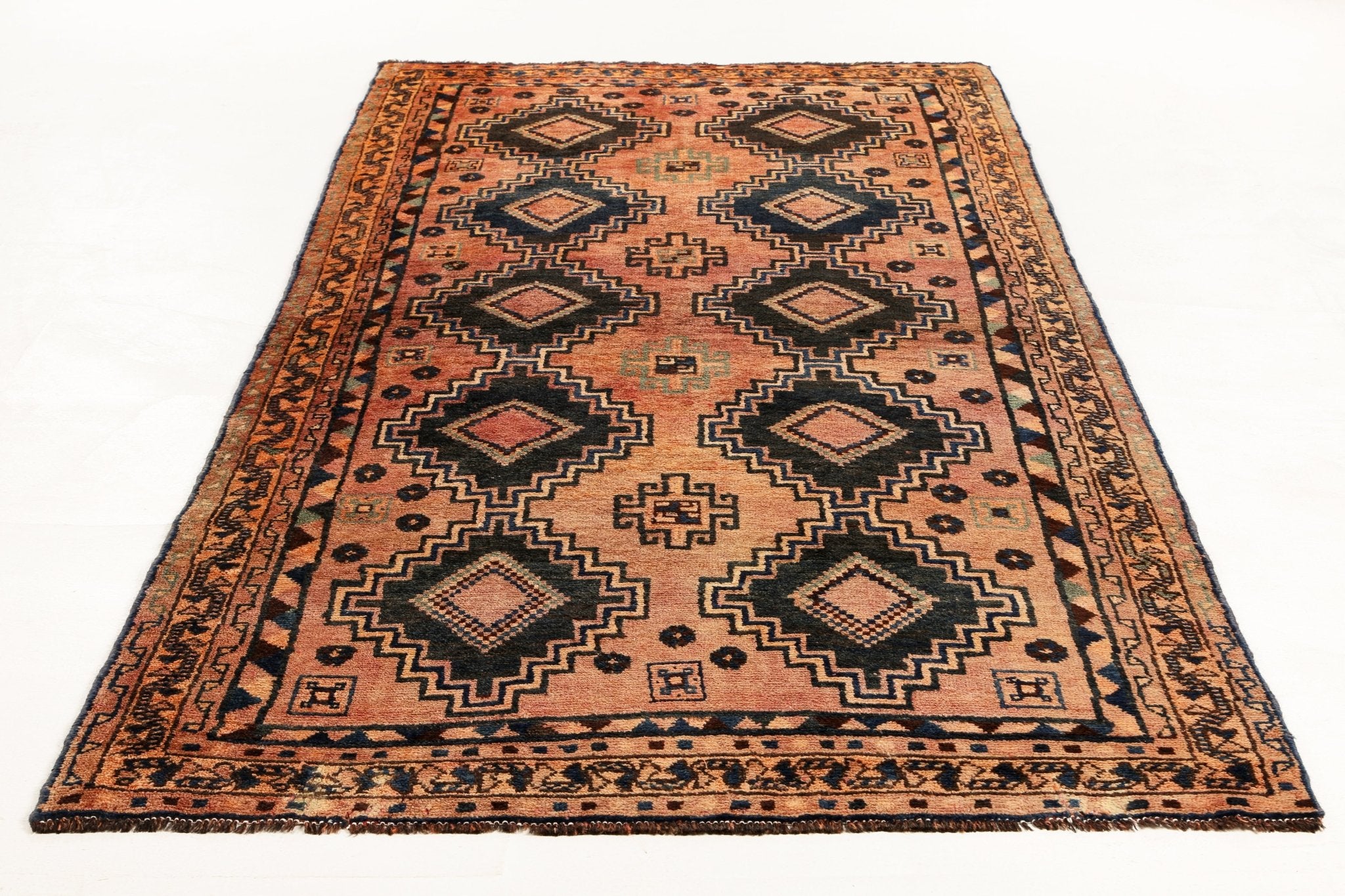 Persian Luri Runner Rug | 4' 3" x 9' 4" - Rug the Rock - 