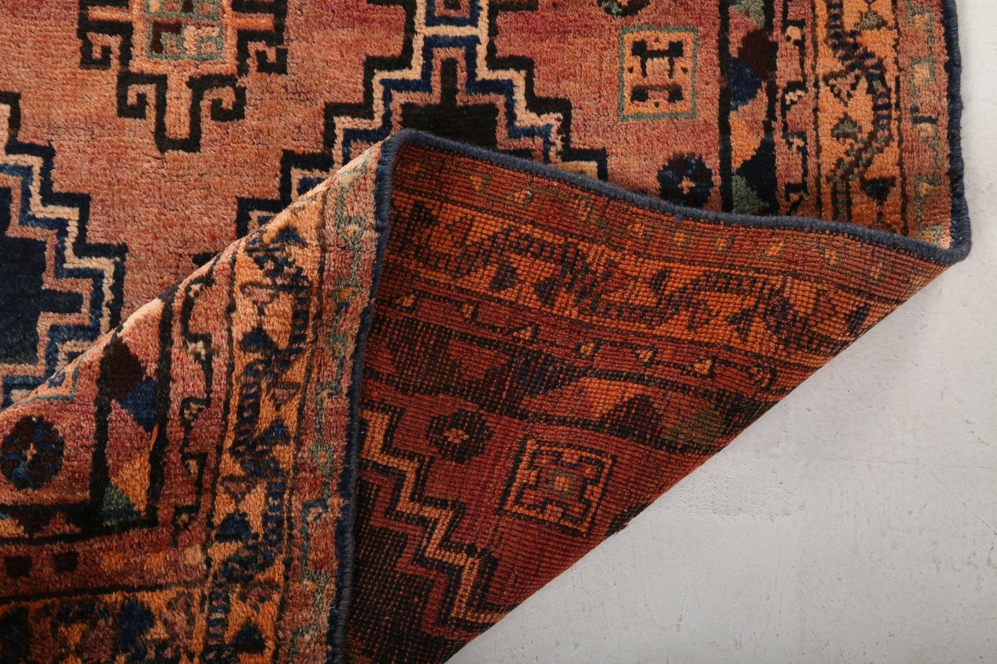 Persian Luri Runner Rug | 4' 3" x 9' 4" - Rug the Rock - 