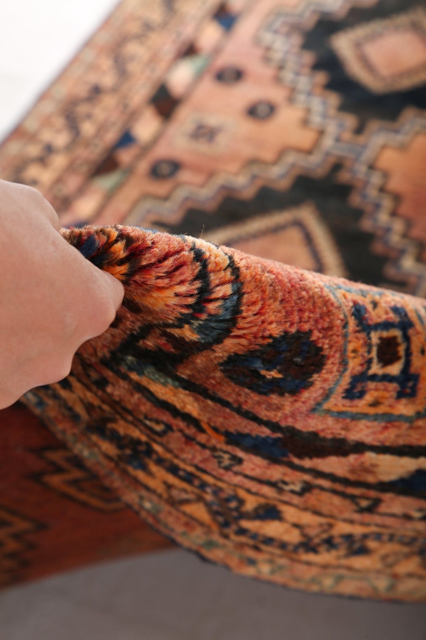 Persian Luri Runner Rug | 4' 3" x 9' 4" - Rug the Rock - 