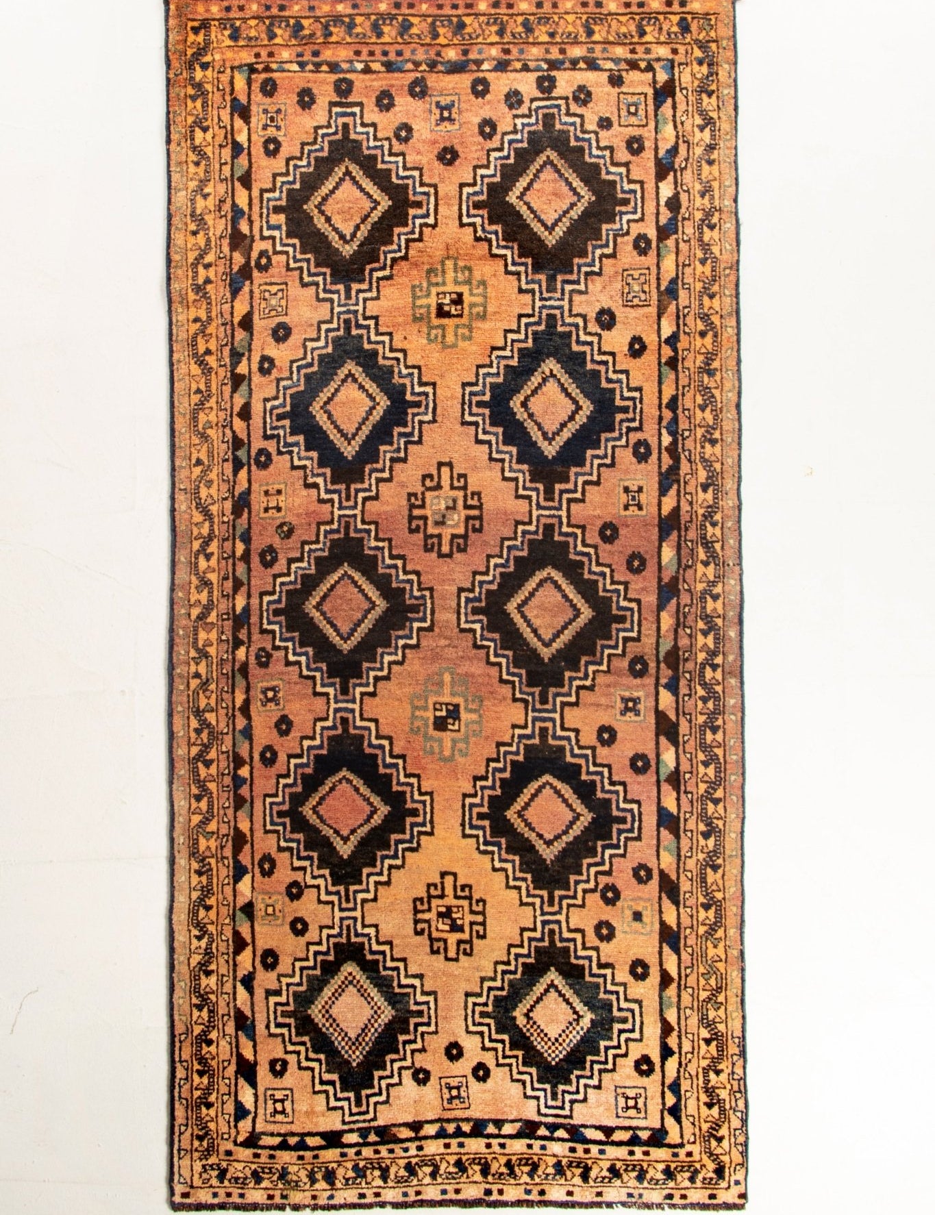 Persian Luri Runner Rug | 4' 3" x 9' 4" - Rug the Rock - 