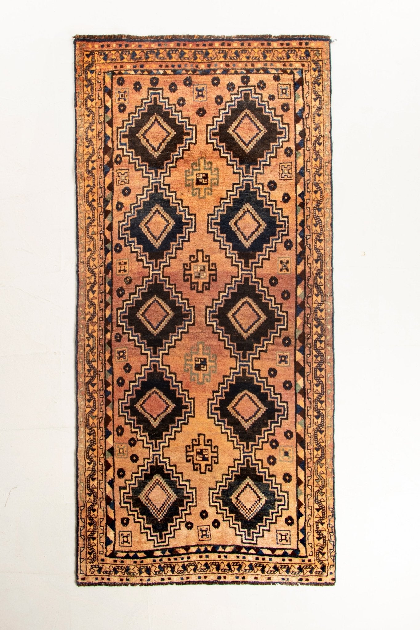 Persian Luri Runner Rug | 4' 3" x 9' 4" - Rug the Rock - 