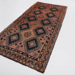 Persian Luri Runner Rug | 4' 3" x 9' 4" - Rug the Rock - 