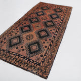 Persian Luri Runner Rug | 4' 3" x 9' 4" - Rug the Rock - 