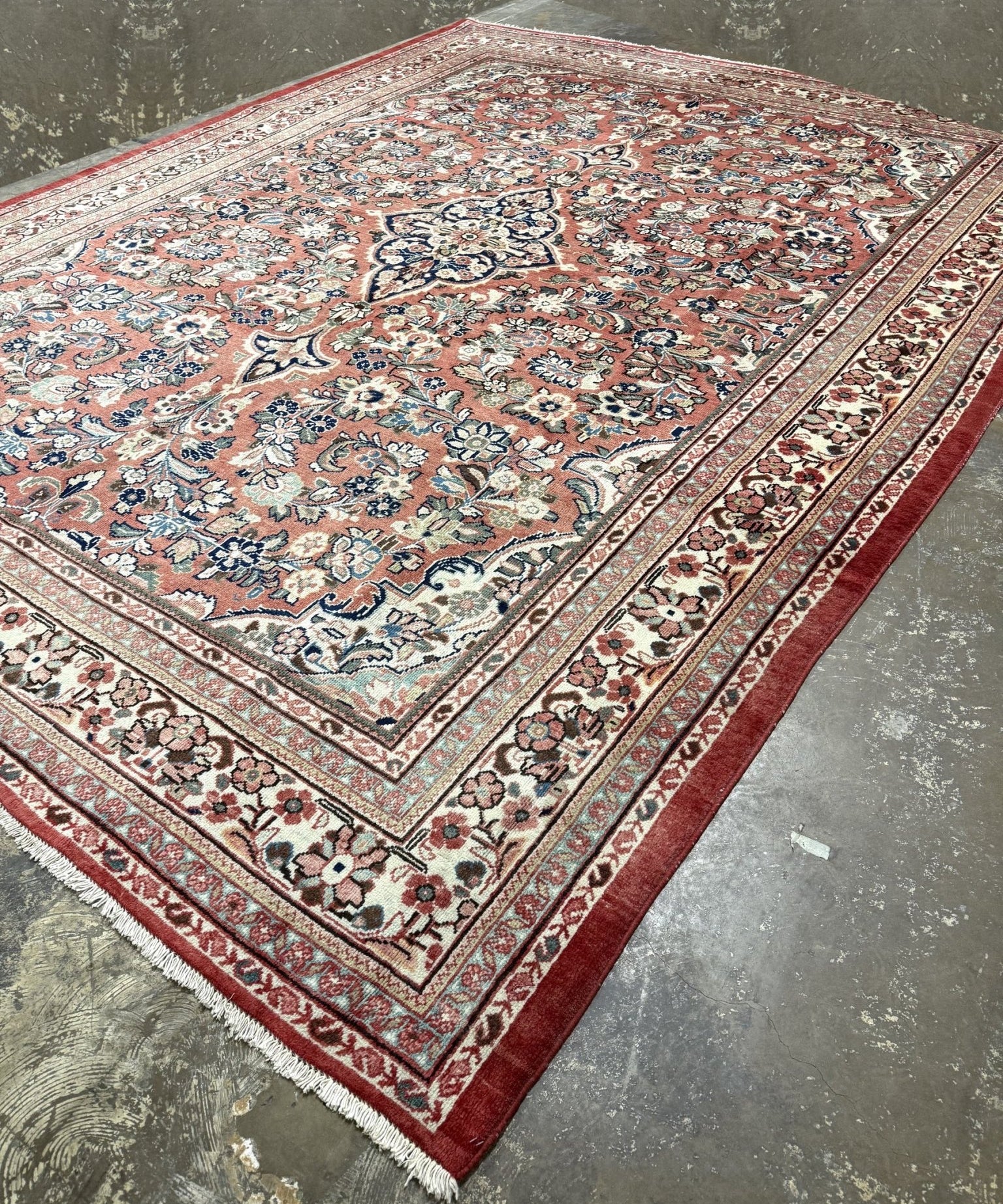 Persian Mahal Rug | 10' 6" x 13' 5" - Rug the Rock - availableHand-knottedMahal