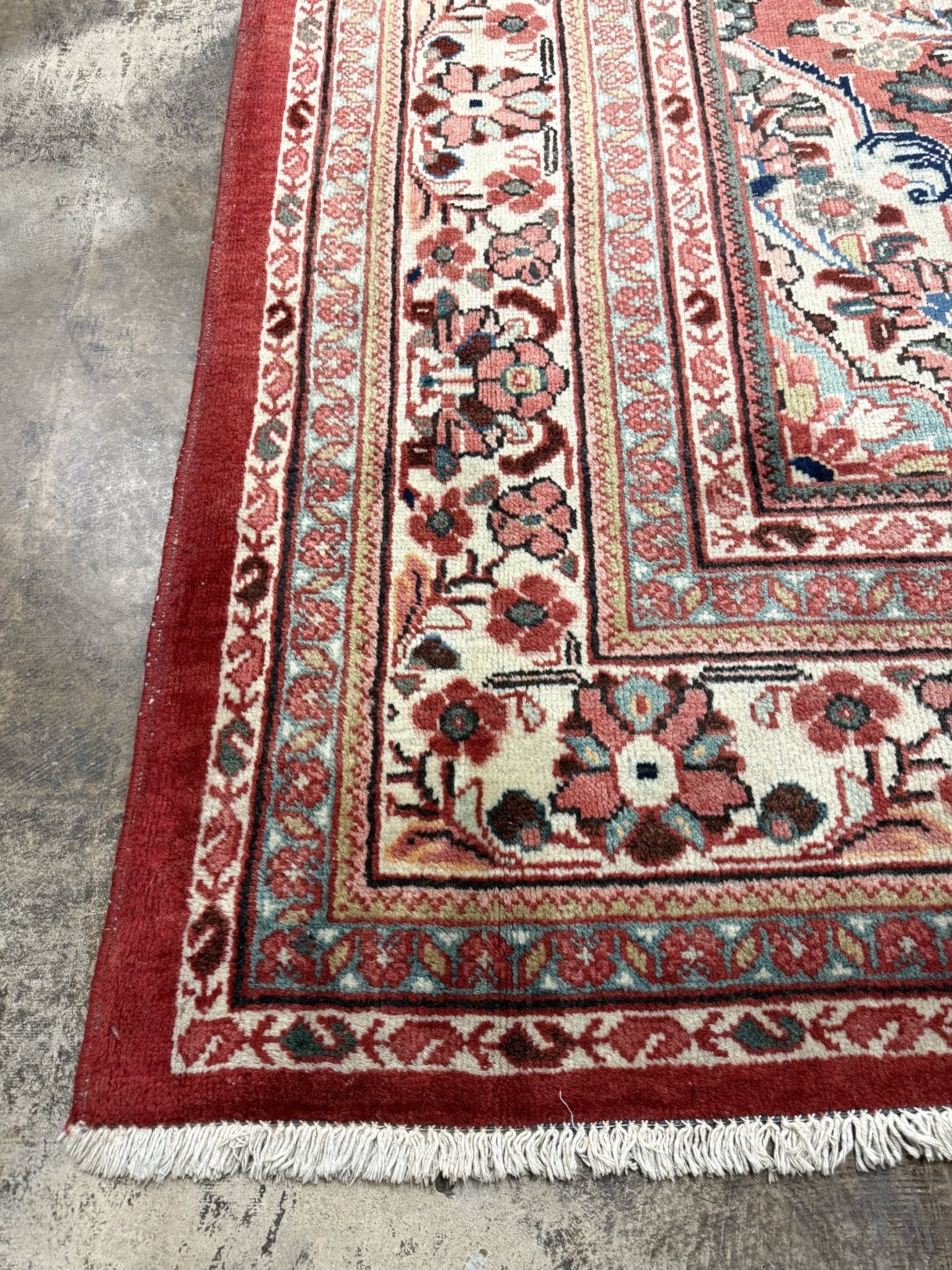 Persian Mahal Rug | 10' 6" x 13' 5" - Rug the Rock - availableHand-knottedMahal