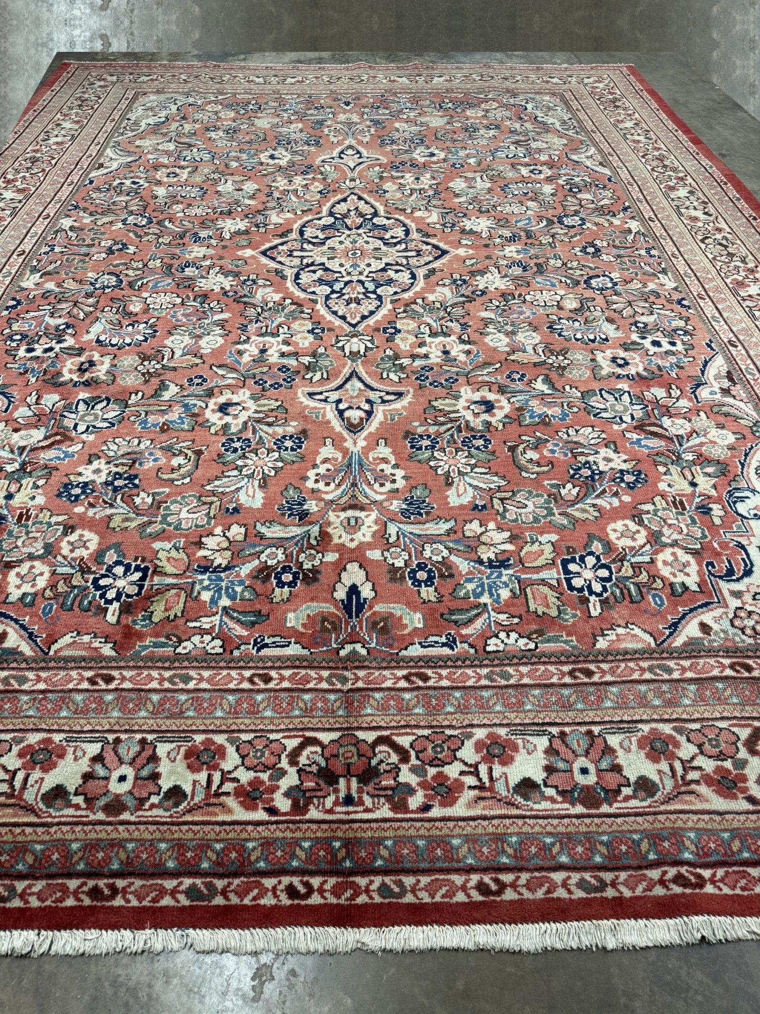 Persian Mahal Rug | 10' 6" x 13' 5" - Rug the Rock - availableHand-knottedMahal