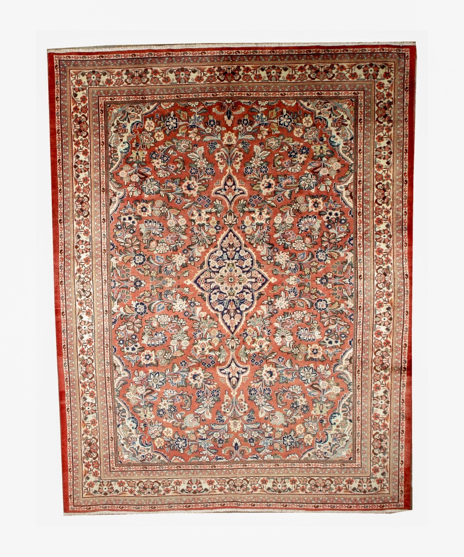 Persian Mahal Rug | 10' 6" x 13' 5" - Rug the Rock - availableHand-knottedMahal