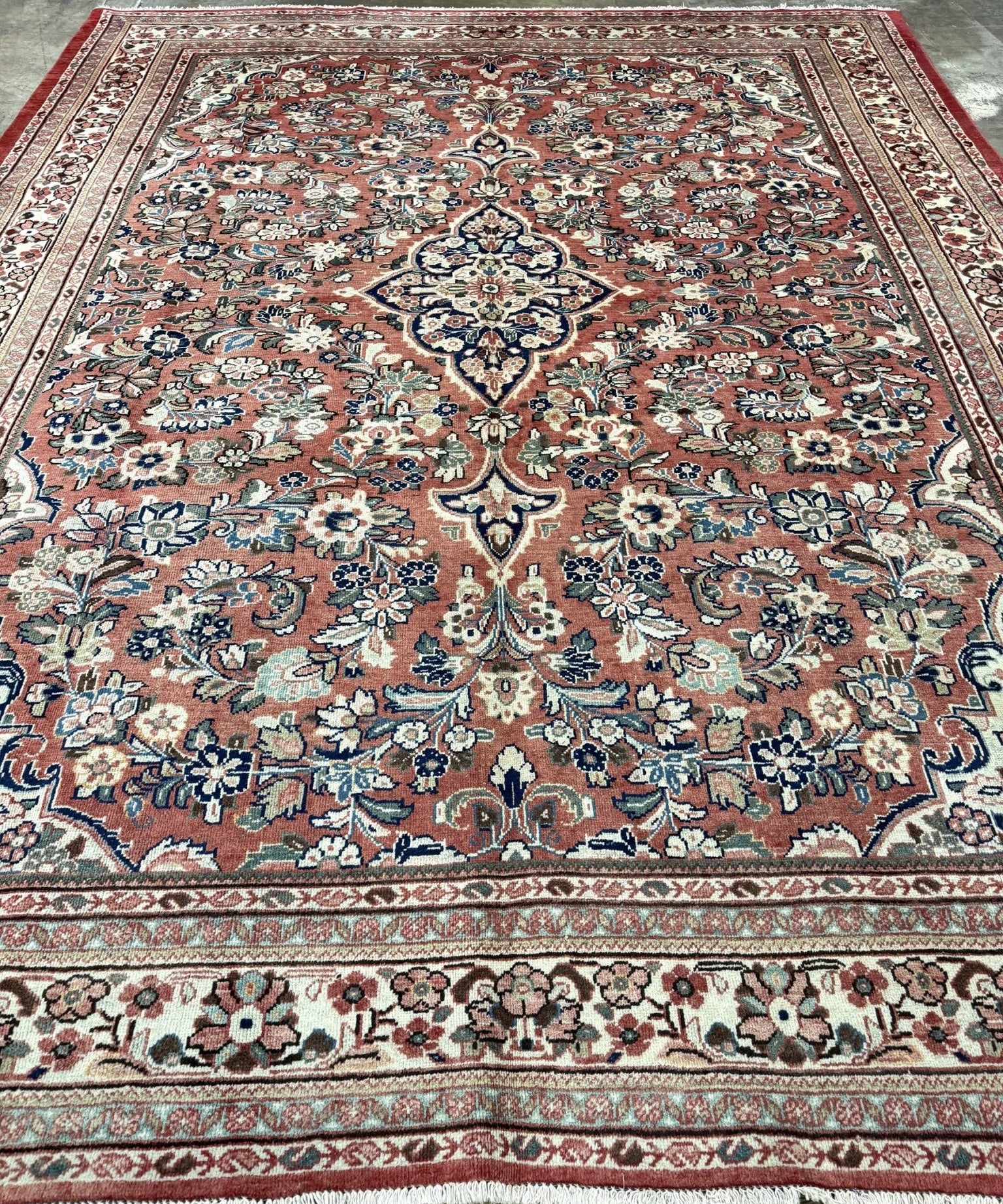 Persian Mahal Rug | 10' 6" x 13' 5" - Rug the Rock - availableHand-knottedMahal