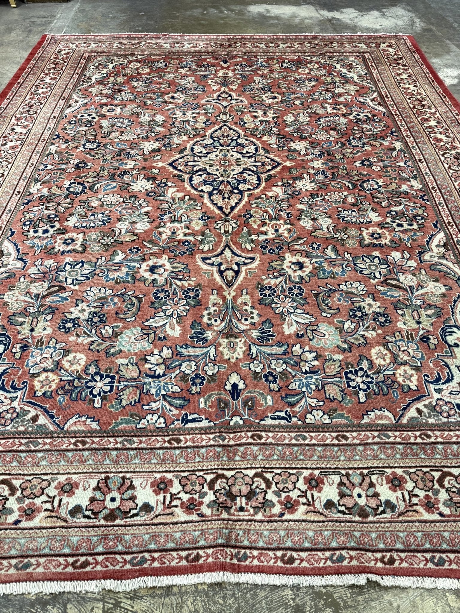 Persian Mahal Rug | 10' 6" x 13' 5" - Rug the Rock - availableHand-knottedMahal