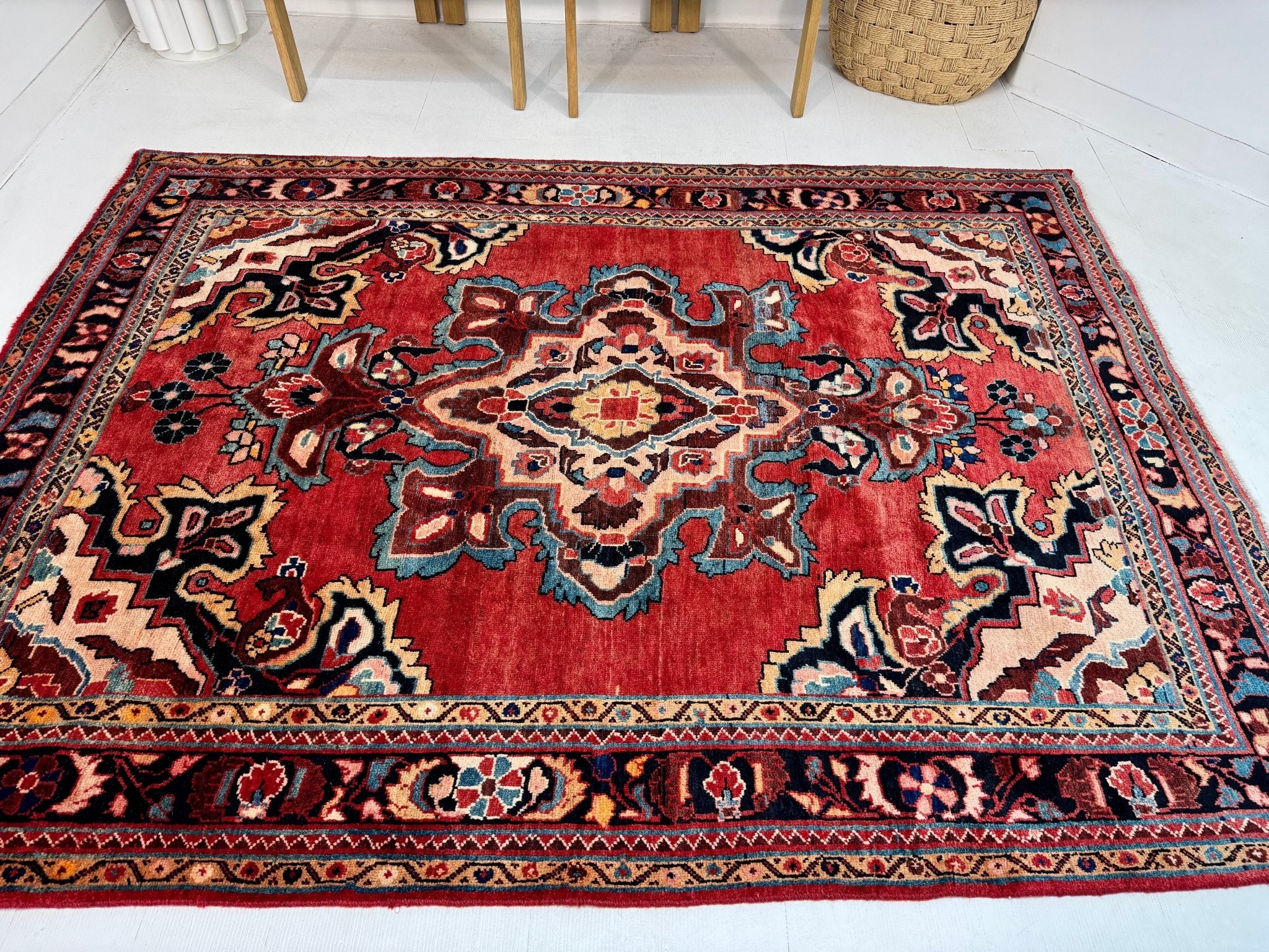 Persian Mahal Rug | 5' 4” x 7' 3" - Rug the Rock - 