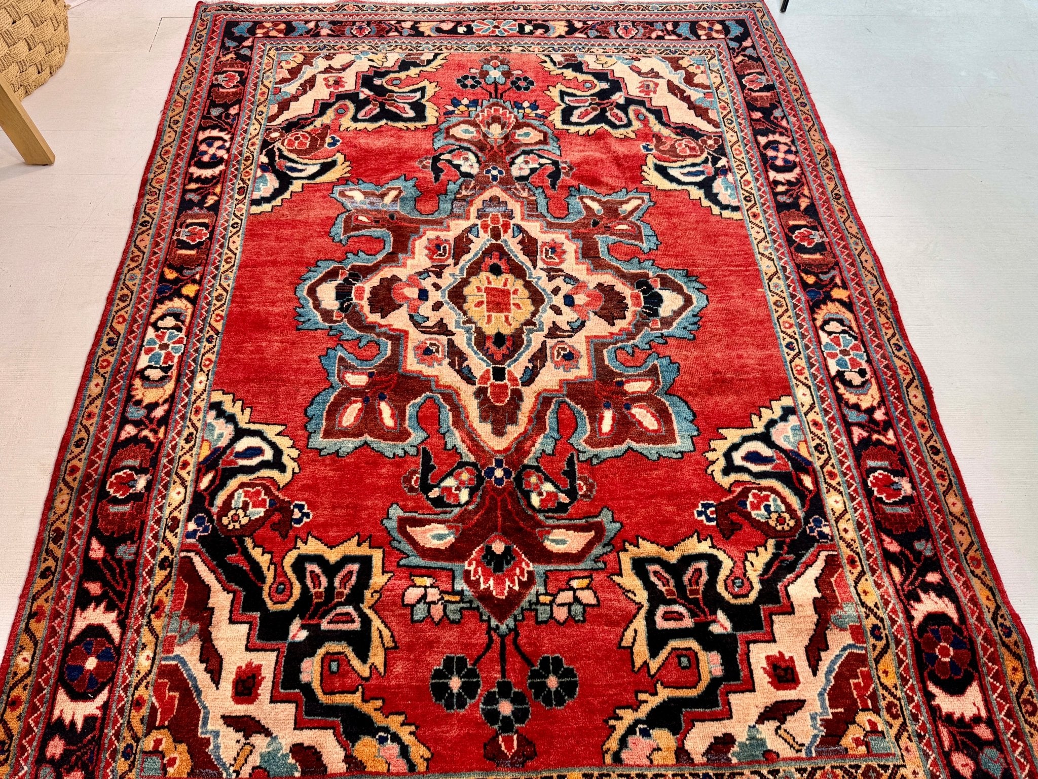 Persian Mahal Rug | 5' 4” x 7' 3" - Rug the Rock - 