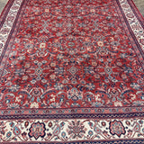 Persian Mahal Rug | 9' 7" x 13' 3" - Rug the Rock - availableFloralHand-knotted