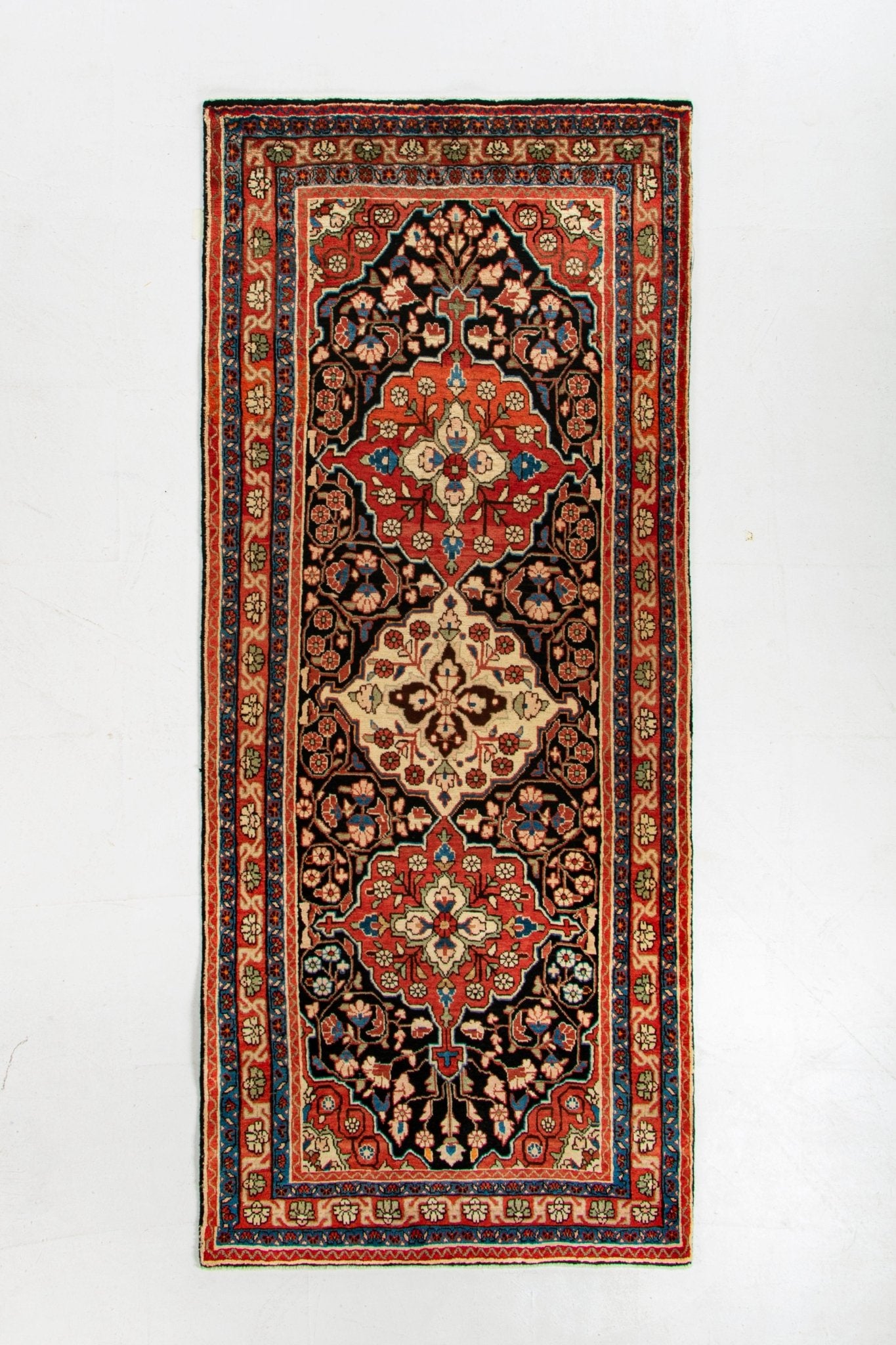 Persian Mahal Runner Rug | 3' 9" x 9' 3" - Rug the Rock - 