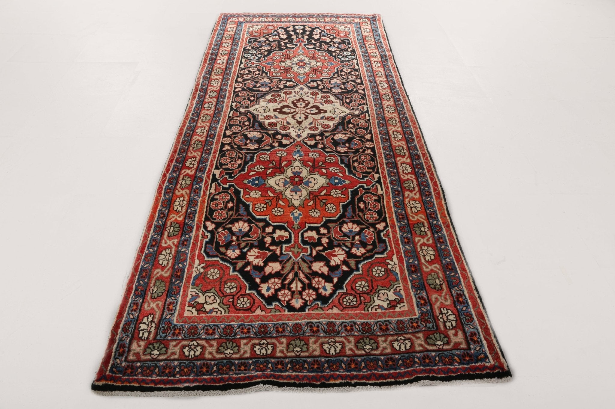 Persian Mahal Runner Rug | 3' 9" x 9' 3" - Rug the Rock - 