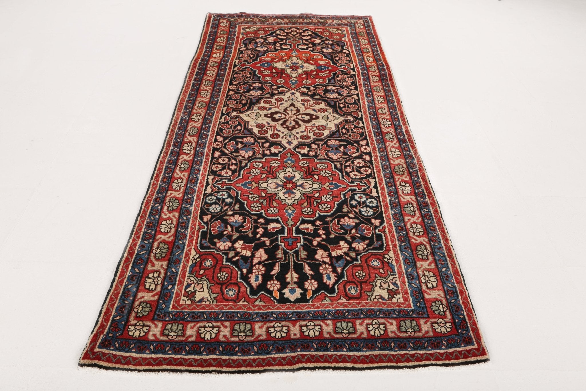 Persian Mahal Runner Rug | 3' 9" x 9' 3" - Rug the Rock - 