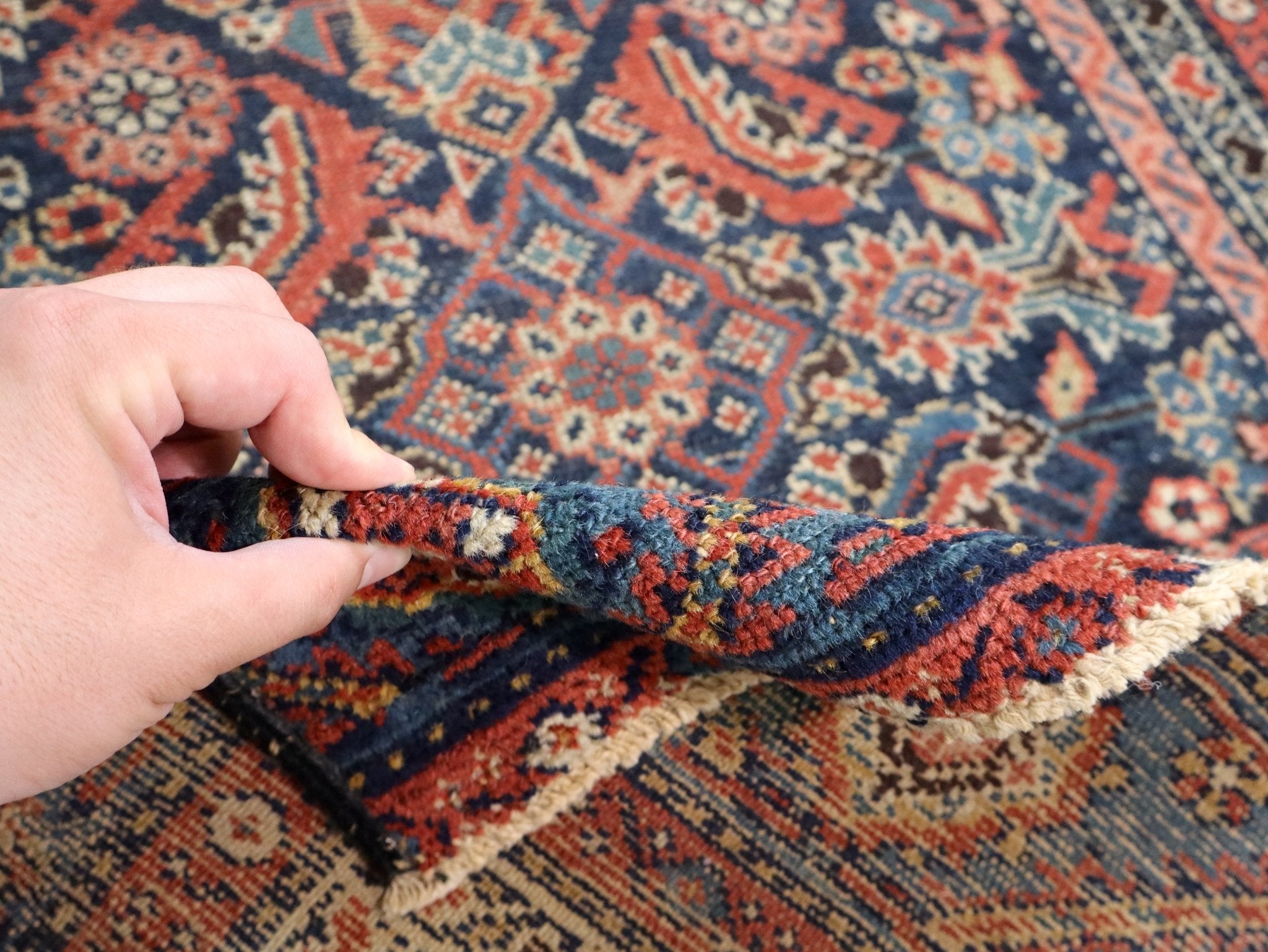 Persian Malayer Runner Rug | 3' 1" x 8' 11" - Rug the Rock - multicolor colorRunner Rugyellow color
