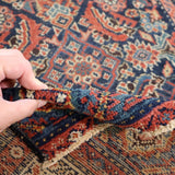 Persian Malayer Runner Rug | 3' 1" x 8' 11" - Rug the Rock - multicolor colorRunner Rugyellow color