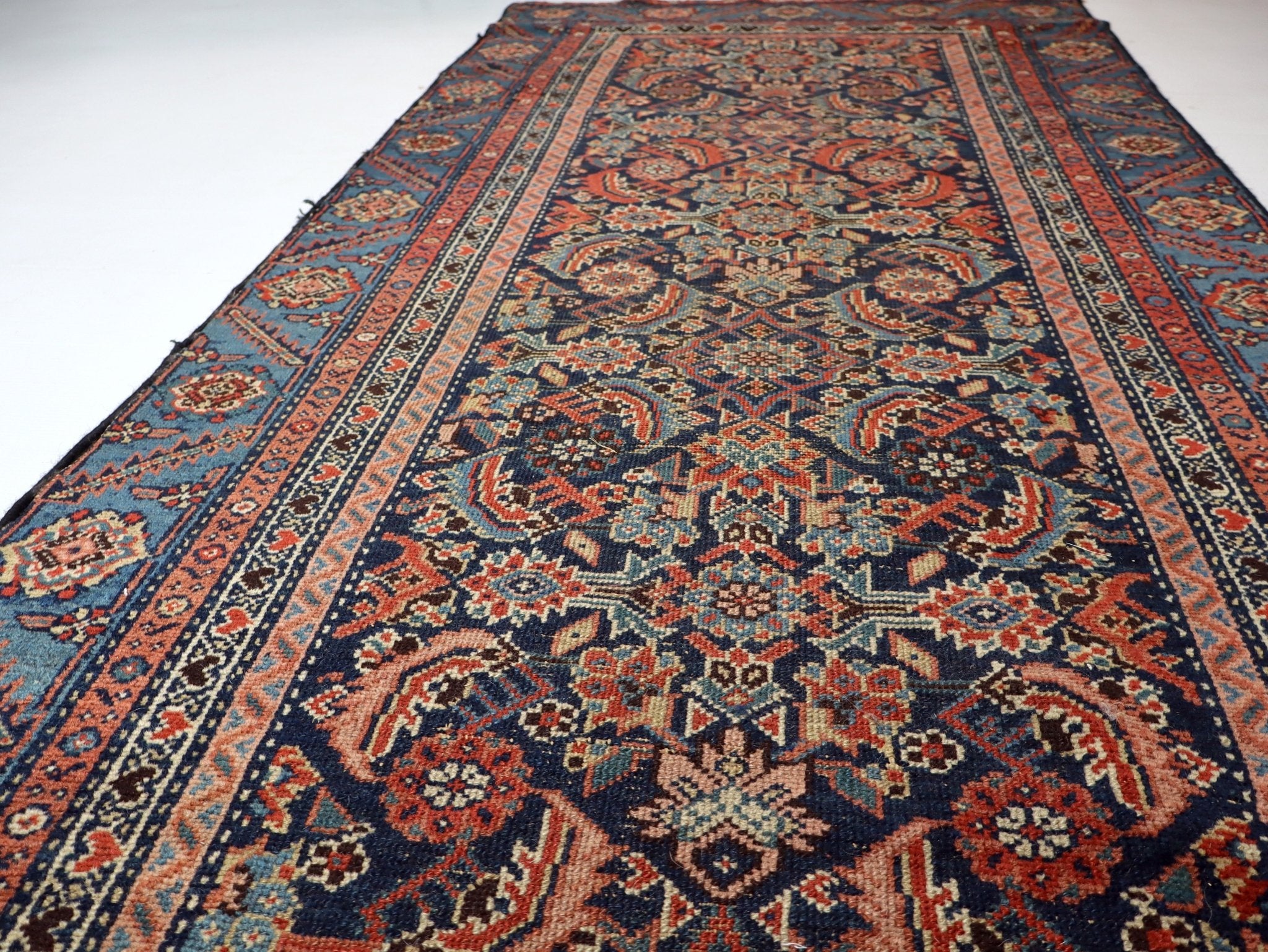 Persian Malayer Runner Rug | 3' 1" x 8' 11" - Rug the Rock - multicolor colorRunner Rugyellow color