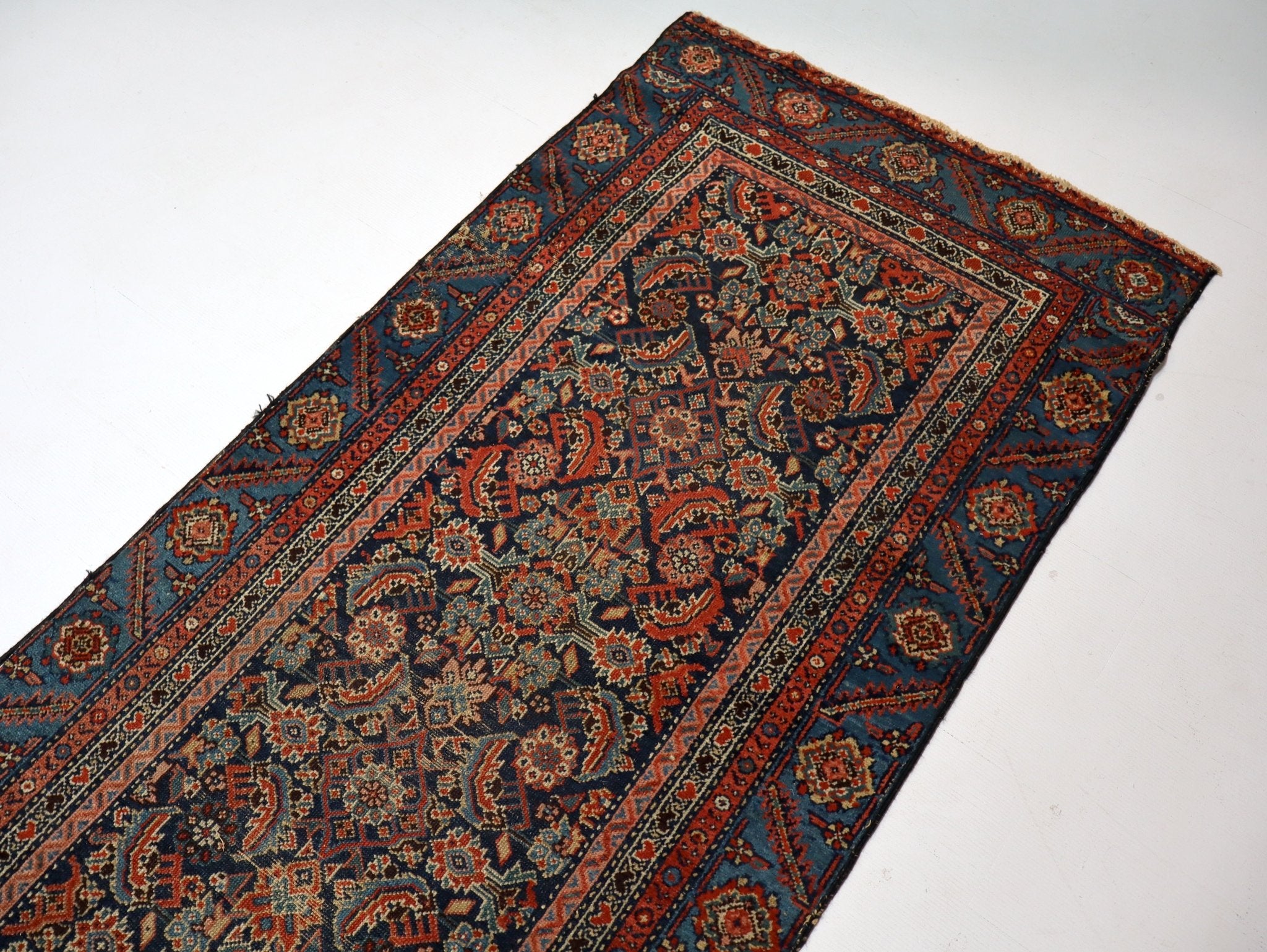 Persian Malayer Runner Rug | 3' 1" x 8' 11" - Rug the Rock - multicolor colorRunner Rugyellow color