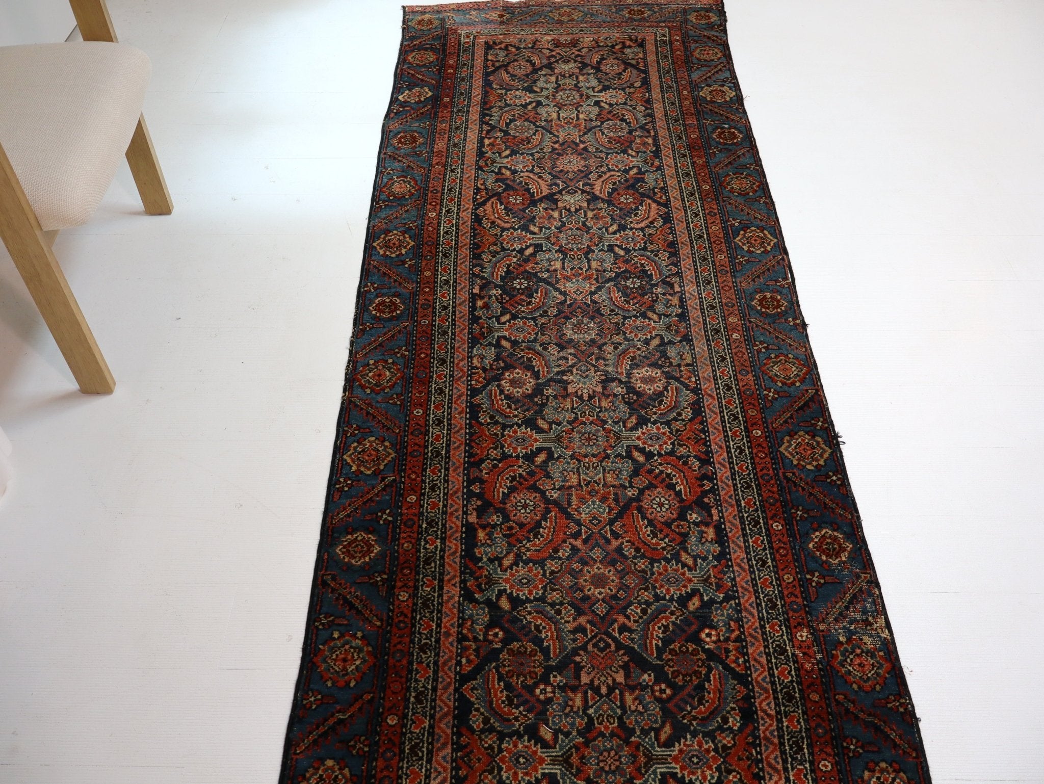 Persian Malayer Runner Rug | 3' 1" x 8' 11" - Rug the Rock - multicolor colorRunner Rugyellow color