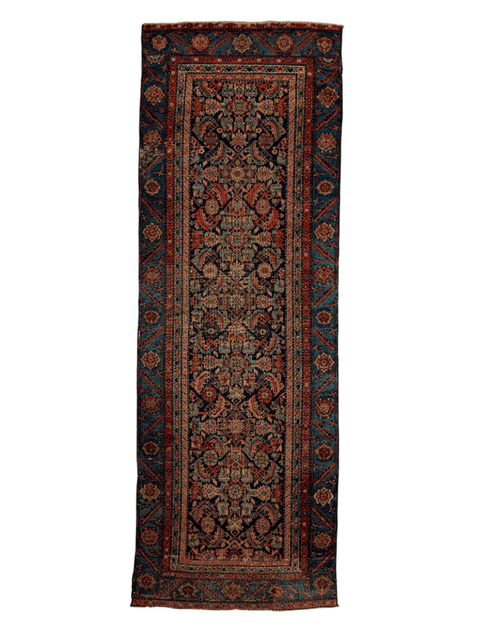 Persian Malayer Runner Rug | 3' 1" x 8' 11" - Rug the Rock - multicolor colorRunner Rugyellow color