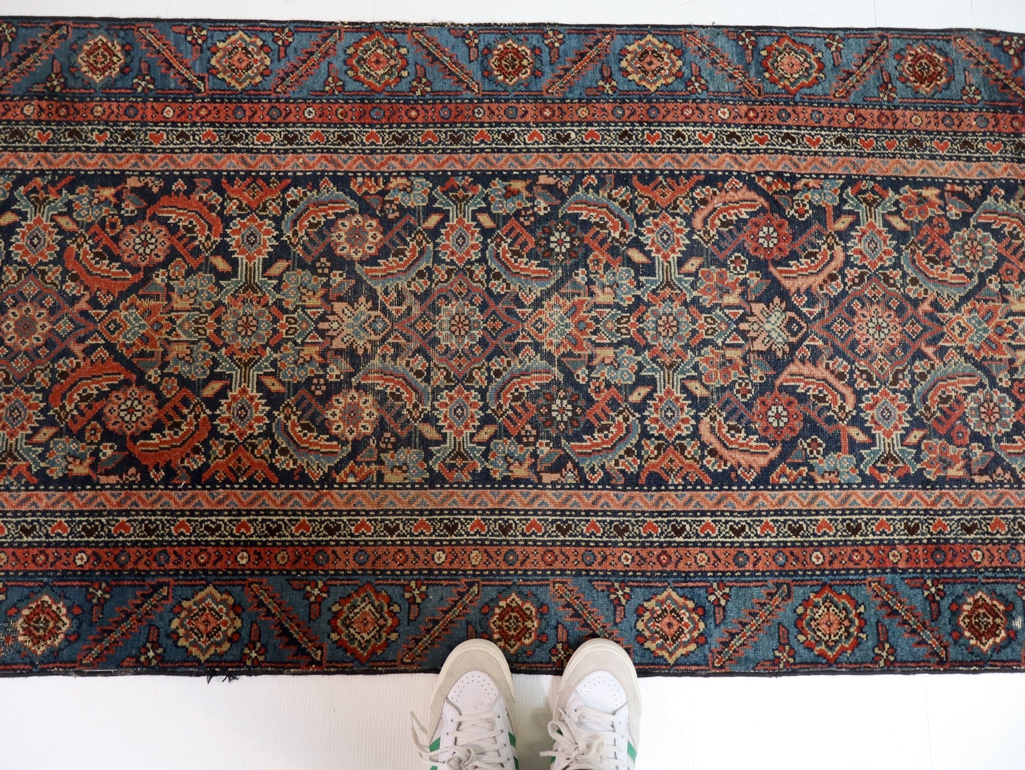 Persian Malayer Runner Rug | 3' 1" x 8' 11" - Rug the Rock - multicolor colorRunner Rugyellow color