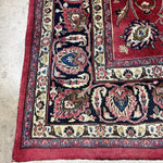 Persian Mashad Rug | 9' 9" x 13' 1" - Rug the Rock - availableHand-knottedMashad