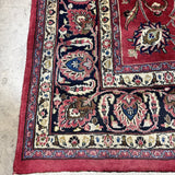 Persian Mashad Rug | 9' 9" x 13' 1" - Rug the Rock - availableHand-knottedMashad