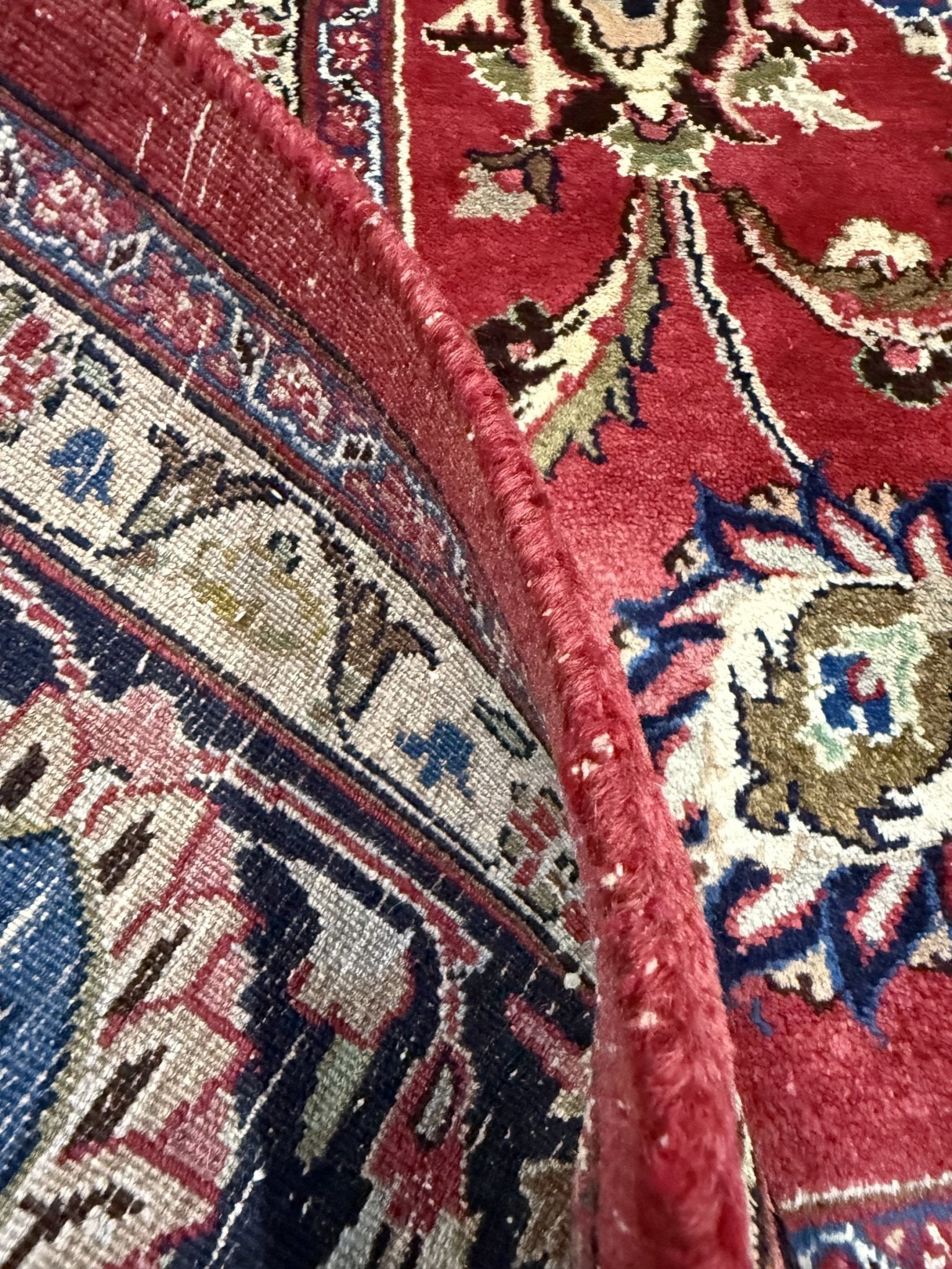 Persian Mashad Rug | 9' 9" x 13' 1" - Rug the Rock - availableHand-knottedMashad