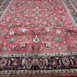 Persian Mashad Rug | 9' 9" x 13' 1" - Rug the Rock - availableHand-knottedMashad