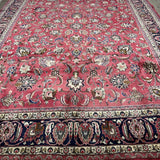 Persian Mashad Rug | 9' 9" x 13' 1" - Rug the Rock - availableHand-knottedMashad