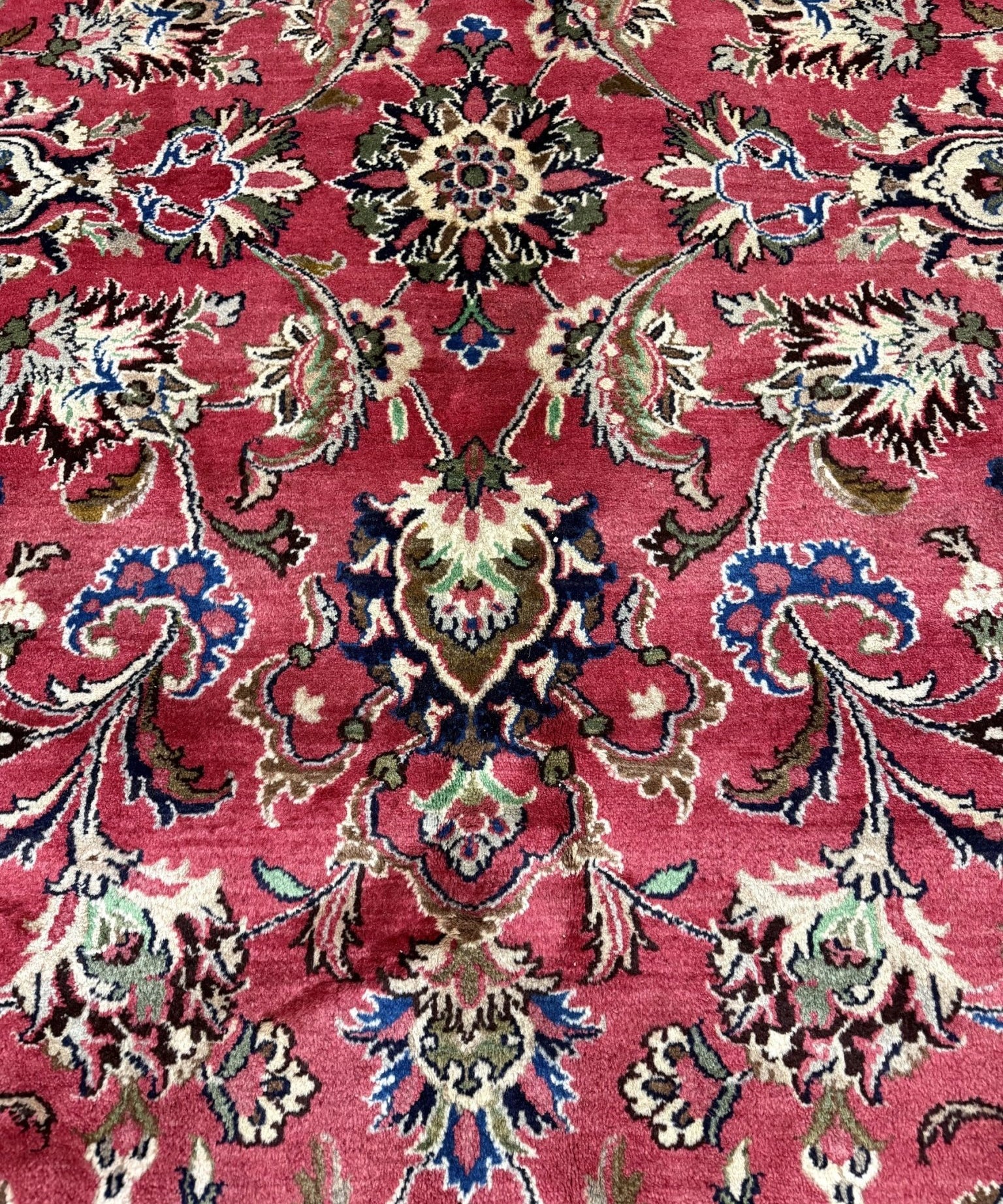Persian Mashad Rug | 9' 9" x 13' 1" - Rug the Rock - availableHand-knottedMashad