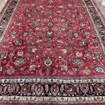 Persian Mashad Rug | 9' 9" x 13' 1" - Rug the Rock - availableHand-knottedMashad