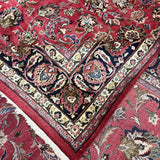 Persian Mashad Rug | 9' 9" x 13' 1" - Rug the Rock - availableHand-knottedMashad