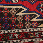 Persian Mazlaghan Rug | 2' 7" x 4' 2" - Rug the Rock - 