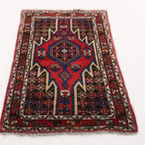 Persian Mazlaghan Rug | 2' 7" x 4' 2" - Rug the Rock - 