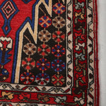 Persian Mazlaghan Rug | 2' 7" x 4' 2" - Rug the Rock - 