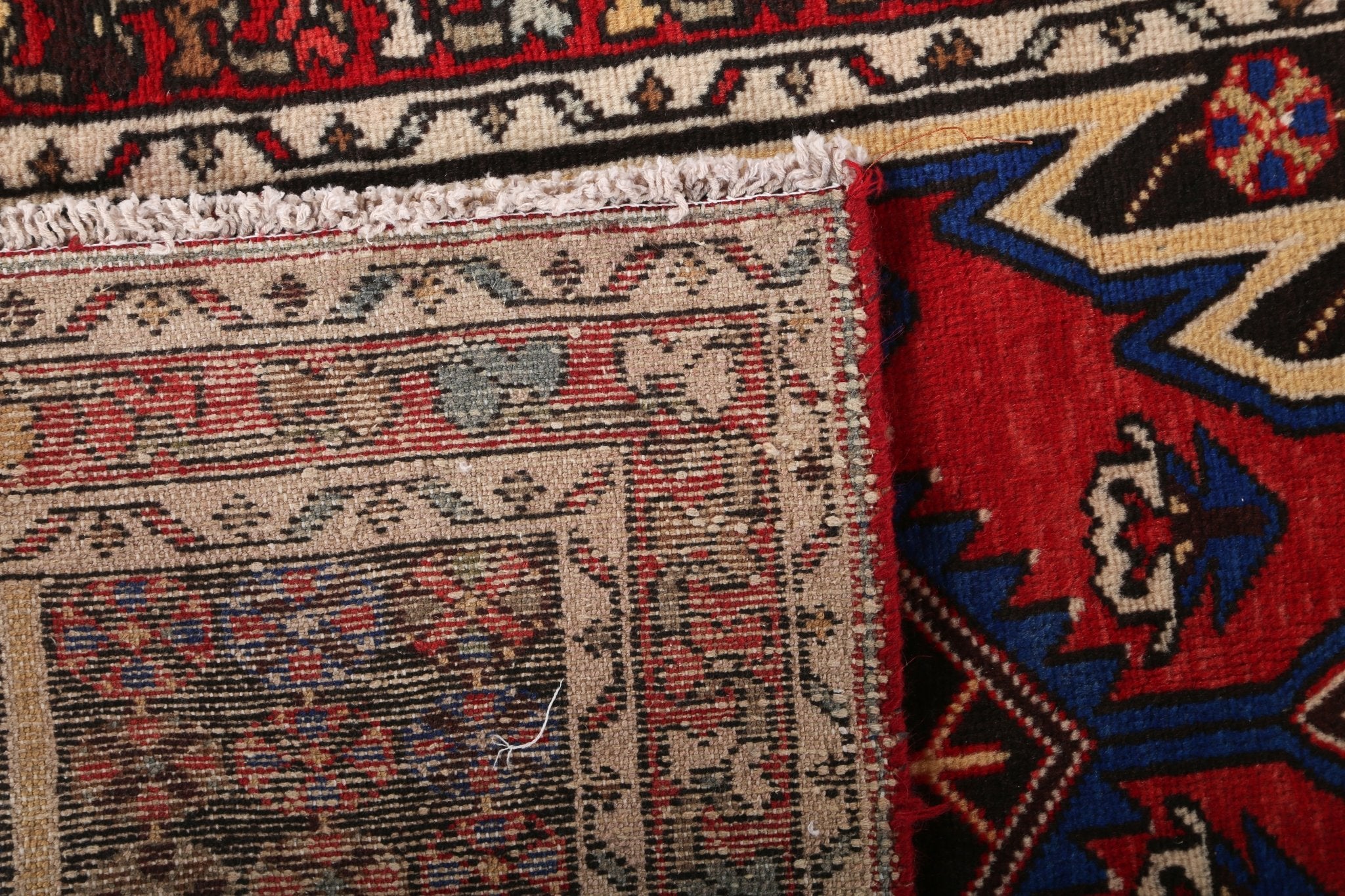 Persian Mazlaghan Rug | 2' 7" x 4' 2" - Rug the Rock - 