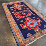 Persian Meshkin Rug | 4' 11" x 7' 10" - Rug the Rock - 