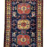 Persian Meshkin Rug | 4' 7"x 6' 9" - Rug the Rock - Medium Rugs | 3' 6' x 4' x 7'