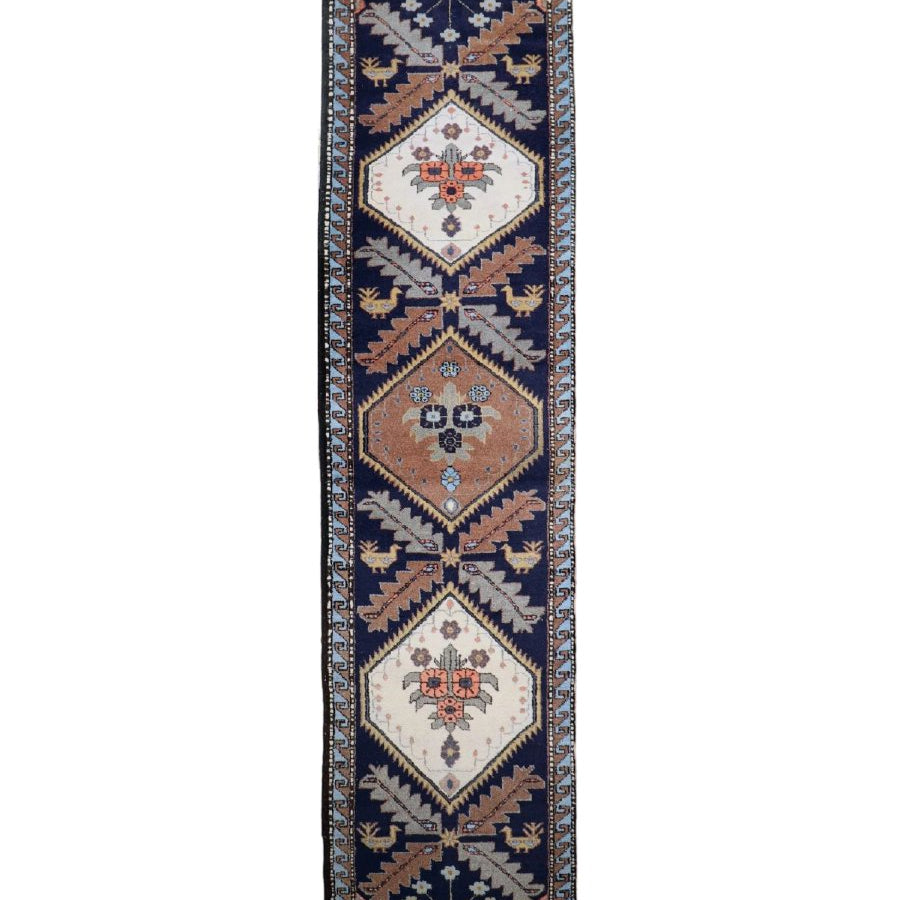 Persian Meshkin Runner Rug | 2' 5" x 11' - Rug the Rock - Ardabil Rugsavailable rugsPersian Rug