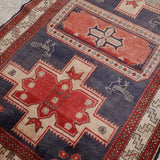 Persian Meshkin Runner Rug | 3' 11” x 10' 7" - Rug the Rock - 