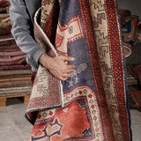 Persian Meshkin Runner Rug | 3' 11” x 10' 7" - Rug the Rock - 