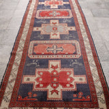 Persian Meshkin Runner Rug | 3' 11” x 10' 7" - Rug the Rock - 