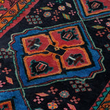 Persian Meshkin Runner Rug | 3' 7” x 9' 10" - Rug the Rock - 