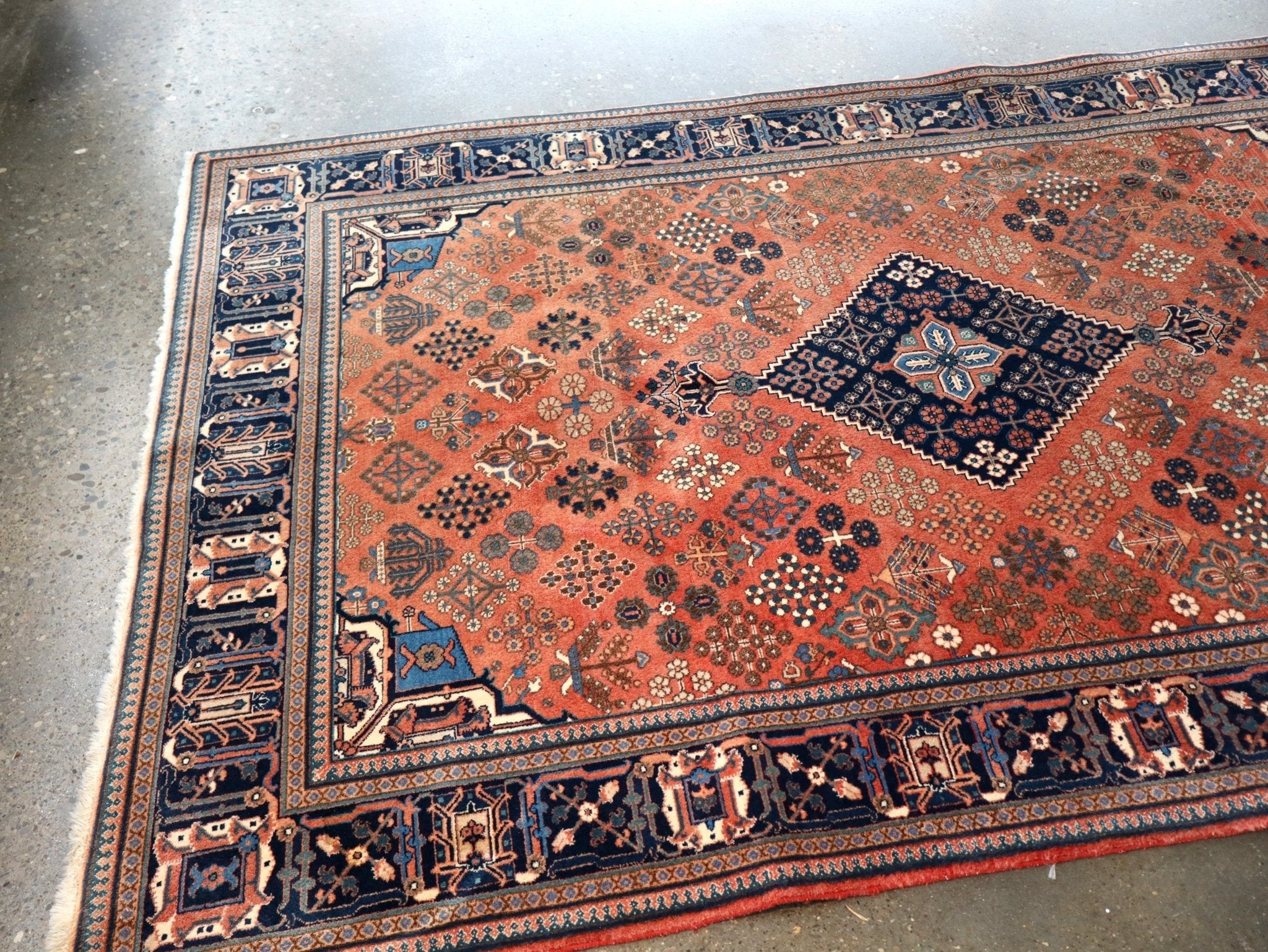 Persian Qashqai Rug | 4' x 5' 1" Rug the Rock