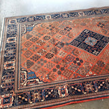 Persian Qashqai Rug | 4' x 5' 1" Rug the Rock