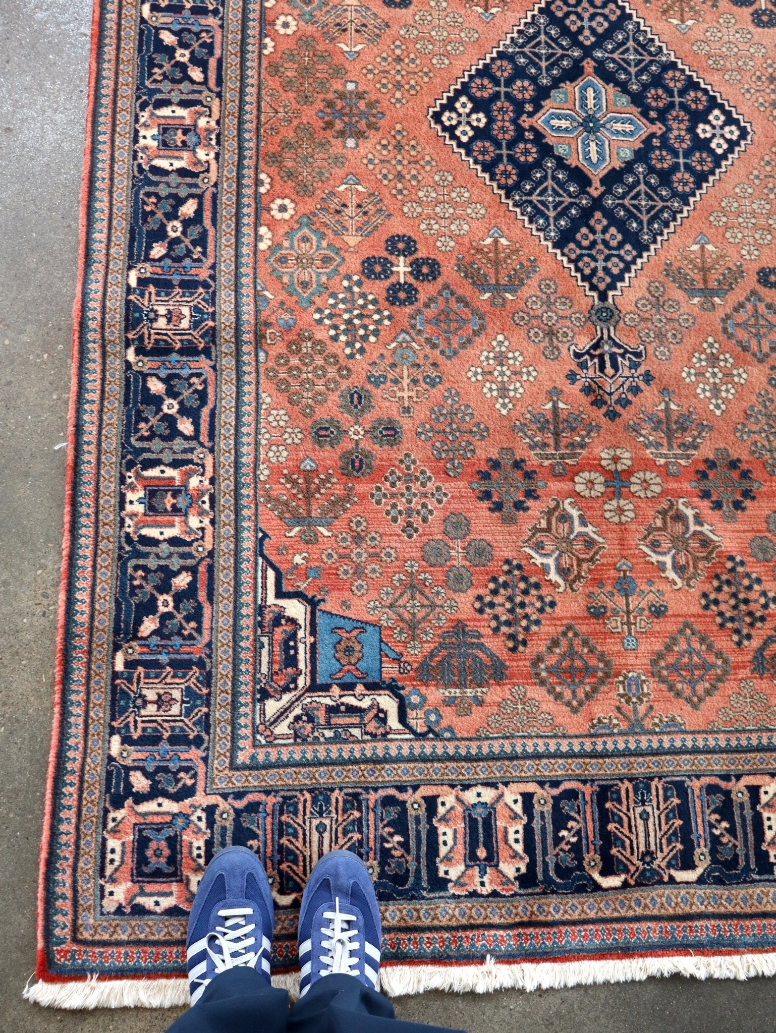 Persian Qashqai Rug | 4' x 5' 1" Rug the Rock