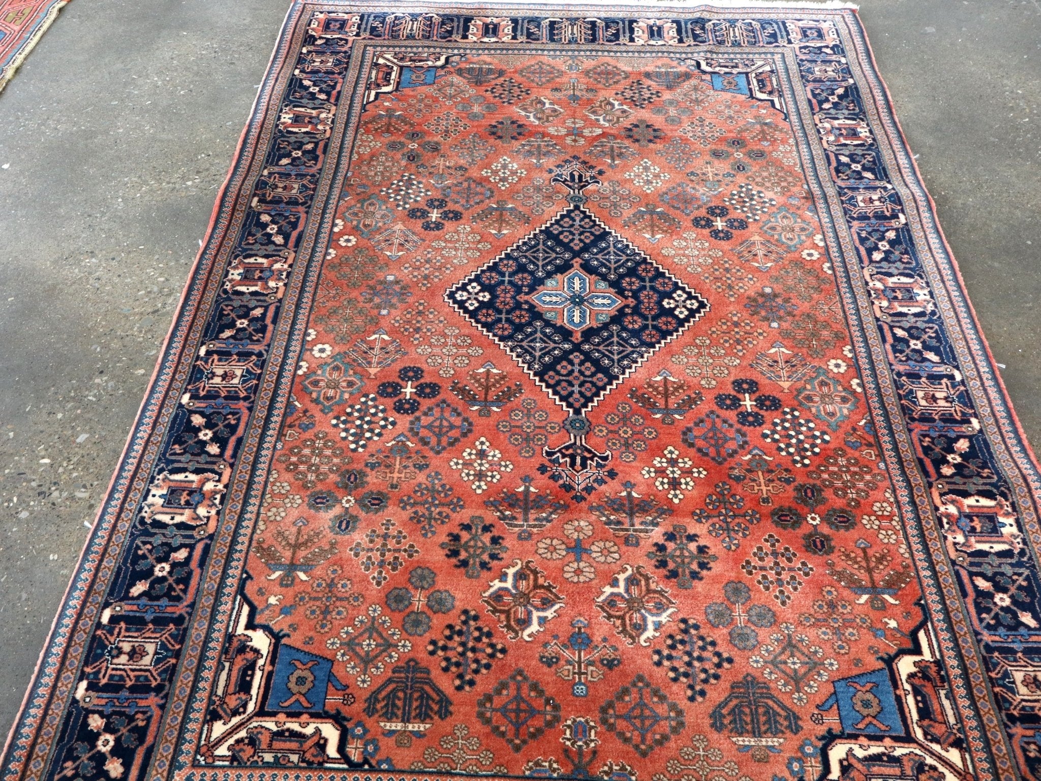 Persian Qashqai Rug | 4' x 5' 1" Rug the Rock