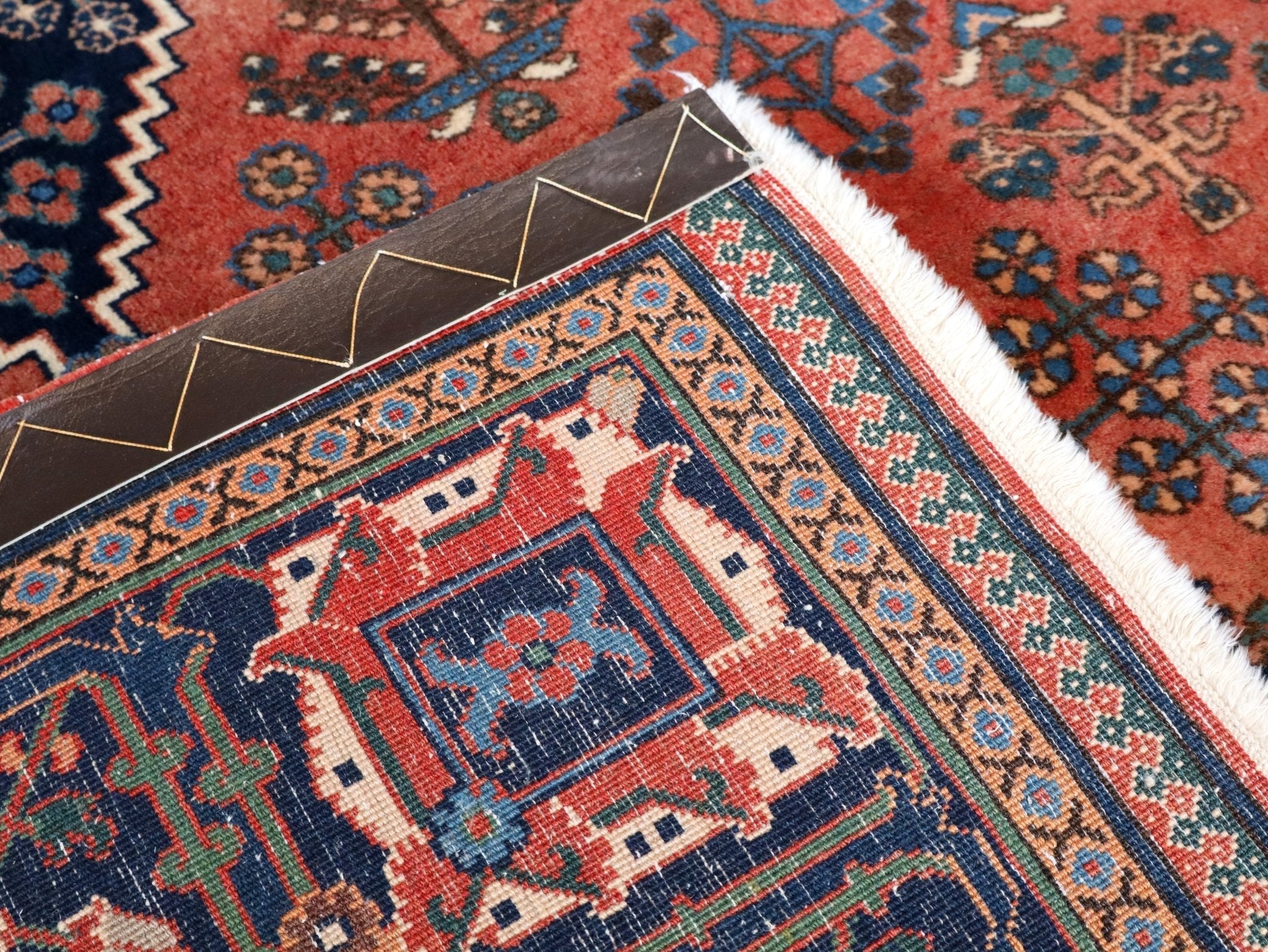 Persian Qashqai Rug | 4' x 5' 1" Rug the Rock